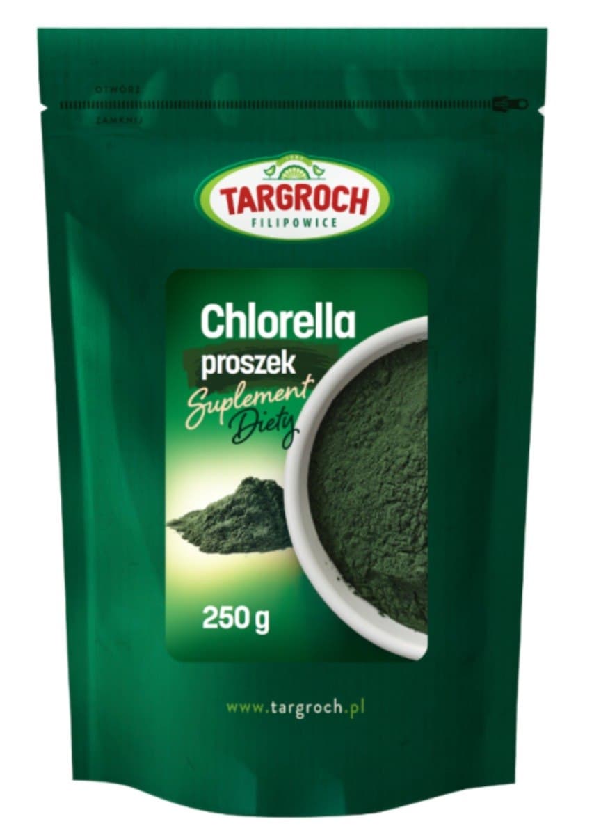Targroch Chlorella poudre 250g – Targroch emballage