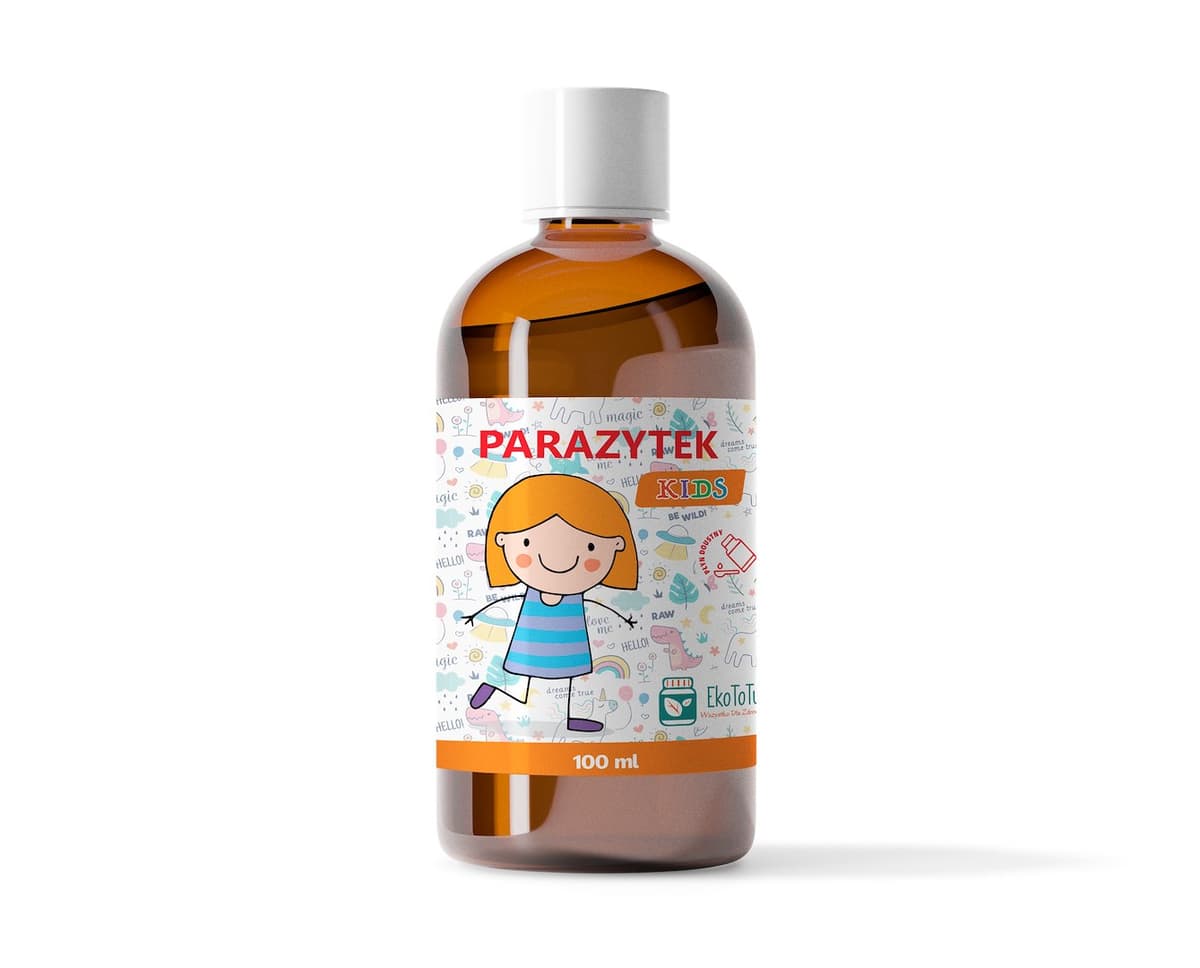 Ekototu - Parasite Kids Liquid - 100ml – Ekototu packaging