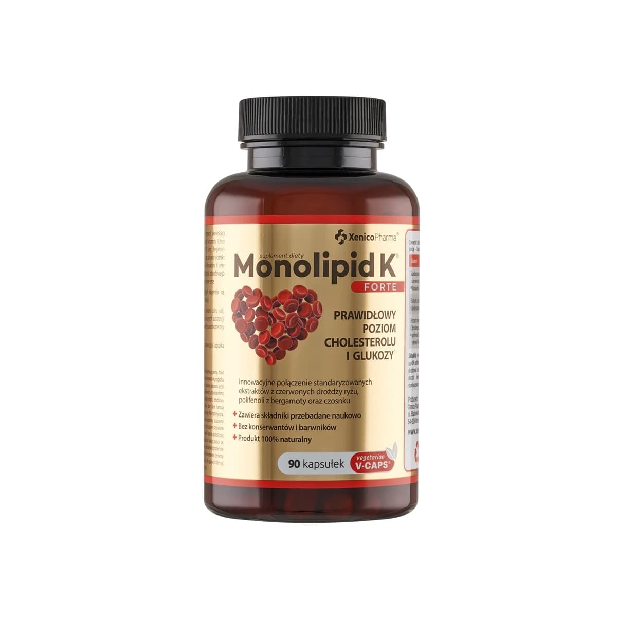 XENICO PHARMA - Monolipid K Forte – XENICO PHARMA packaging