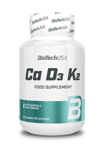 BioTechUSA - Calcium D3 K2 - 90 capsules
