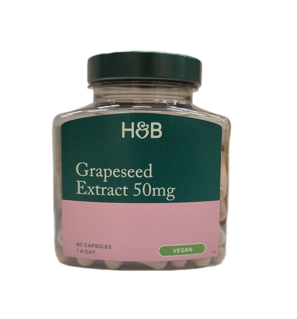 Holland & Barrett - Grapeseed Extract - 90 Caps