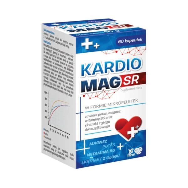 WegaFarm Kardiomag SR 60 kapsułek – WegaFarm packaging