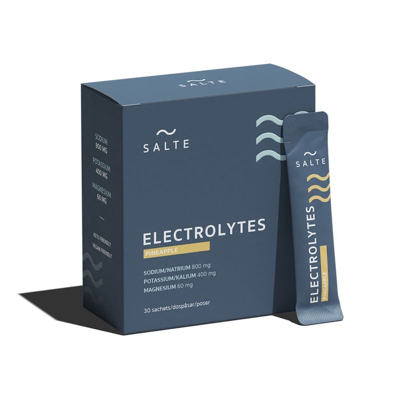 Salte Electrolytes Pineapple 30-pack – Salte packaging