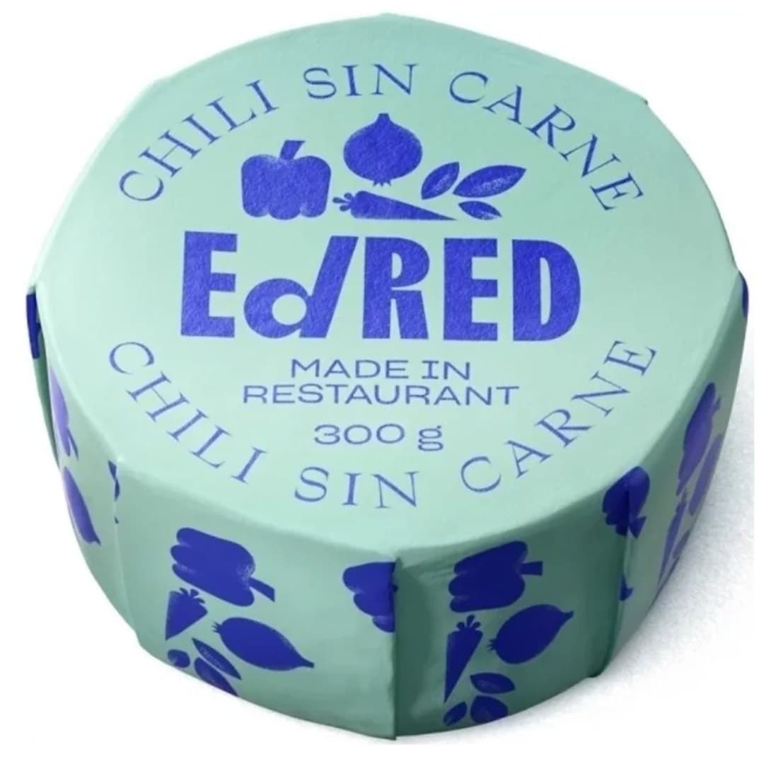 EdRED Chili Sin Carne 300 g – EdRED förpackning