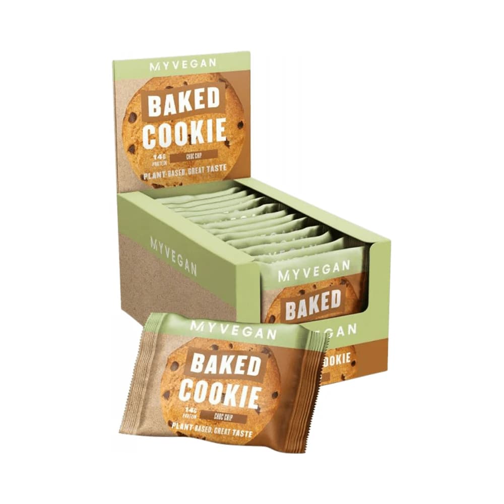 Vegan Protein Cookie - Chocolate Chip 900g – Myprotein packaging