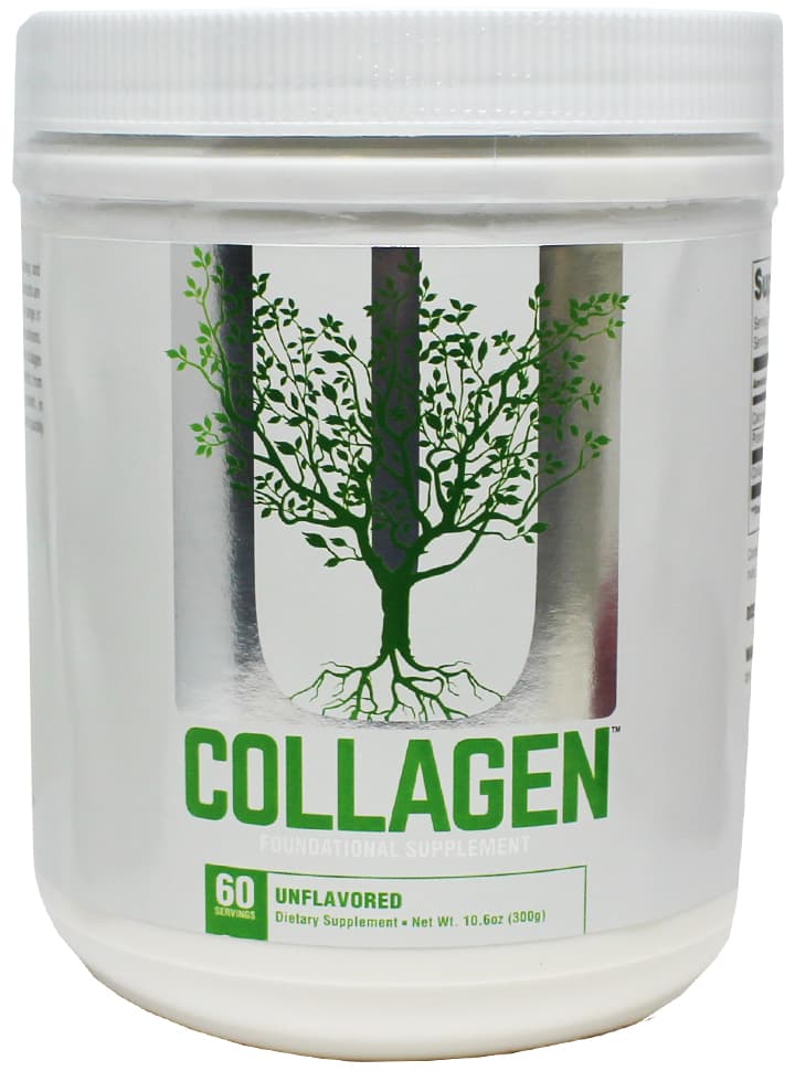 Universal Nutrition Collagen - Kollagenpeptide mit Vitamin C, Hyaluronsäure und Biotin – Universal Nutrition Verpackung
