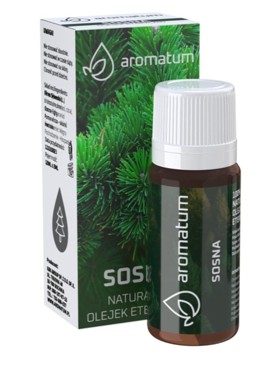Aromatum Naturalny olejek eteryczny sosna 12 ml | KBK GROUP – Aromatum emballage