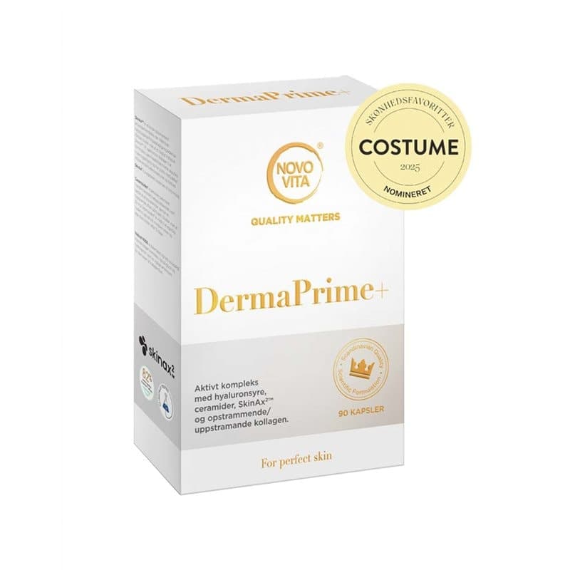 Dermaprime+ 90 cápsulas – Novo Vita embalagem