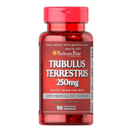 Puritan's Pride - Tribulus Terrestris - 90 Caps – Puritan's Pride förpackning