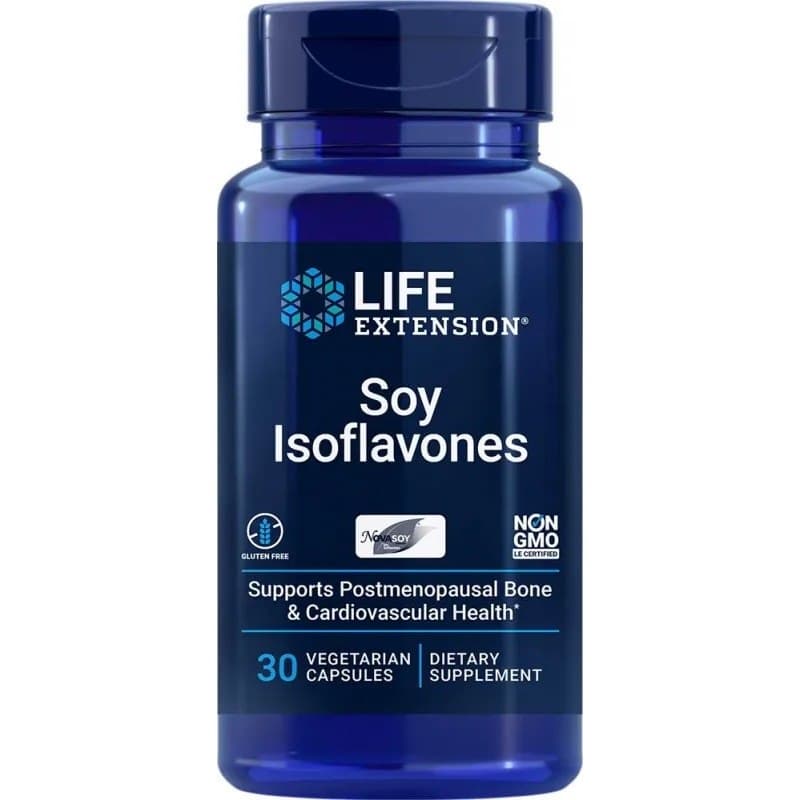 Life Extension Soy Isoflavones 135 mg - 30 capsules végétariennes – Life Extension emballage