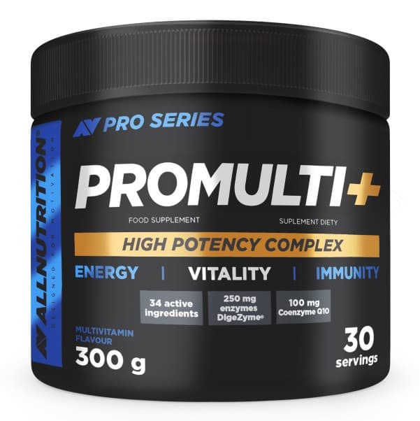 Allnutrition Pro Series Promulti+ 300g - Multivitaminas en tabletas – Allnutrition empaque