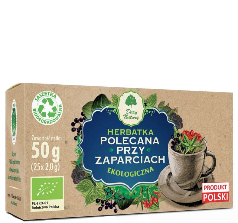 Dary Natury - Constipation Tea – Dary Natury förpackning