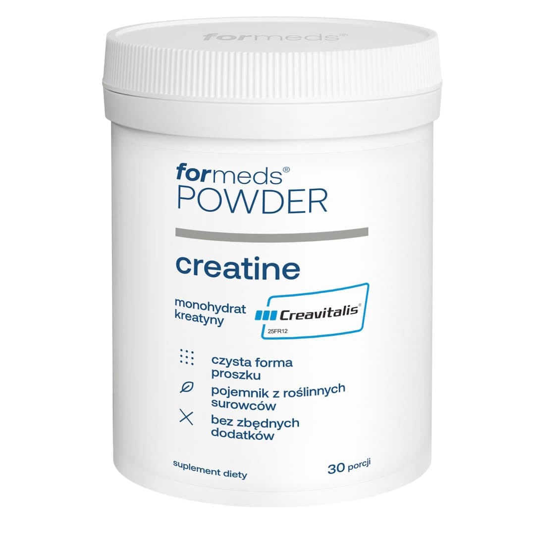 FORMEDS - POWDER creatine (121,8 g) – FORMEDS förpackning
