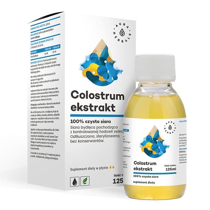 Aura Herbals - Colostrum Extract (Sour Lemon - 66g)