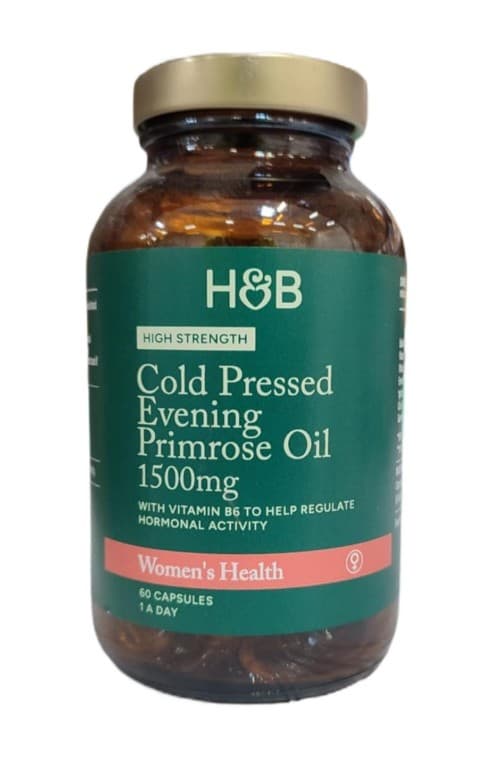 Holland & Barrett - High Strength Cold Pressed Evening Primrose Oil – Holland & Barrett packaging