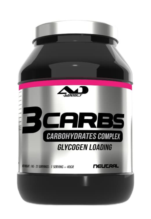 Addict Sport Nutrition - 3Carbs Carbohydrates Complex 1000g