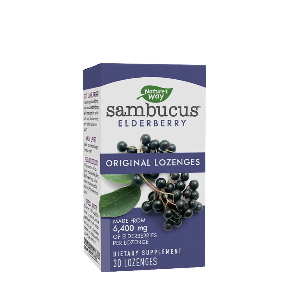Nature's Way Fläderbärspastiller - 30 pastiller – Nature's Way förpackning