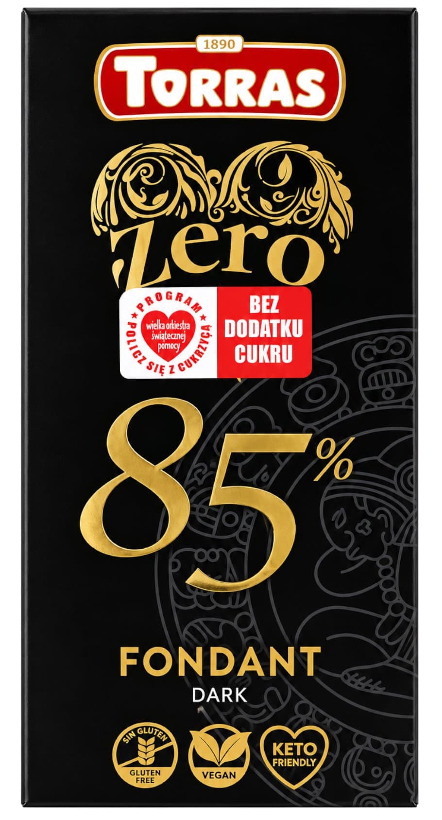 Torras - Zero Fondant Dark Chocolate