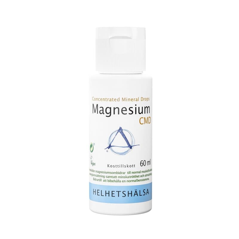 Magnesium CMD 60ml | Helhetshälsa – Helhetshälsa embalagem