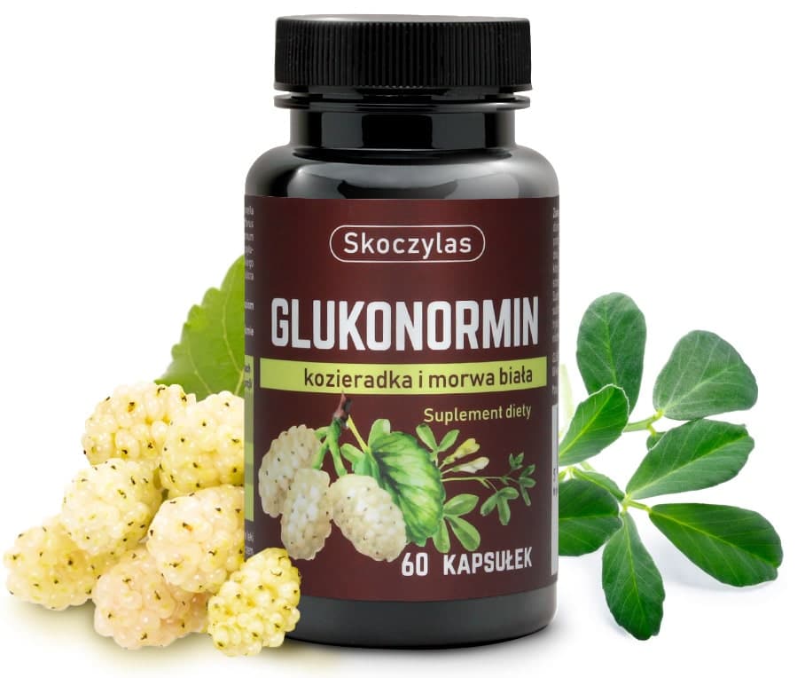 Skoczylas Glukonormin 60 kapsułek – Skoczylas packaging