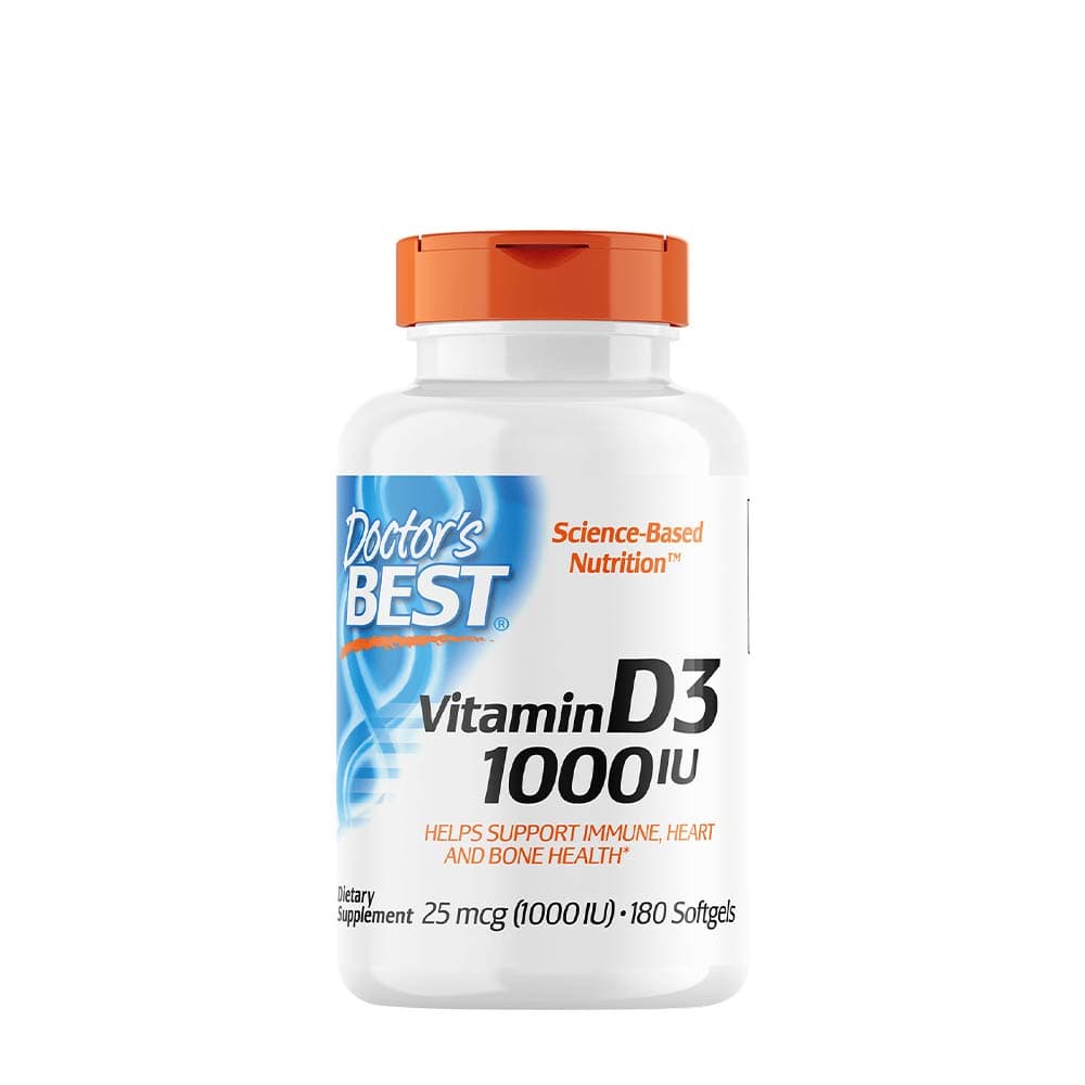 Doctor's Best - Vitamin D3 – Doctor's Best verpakking