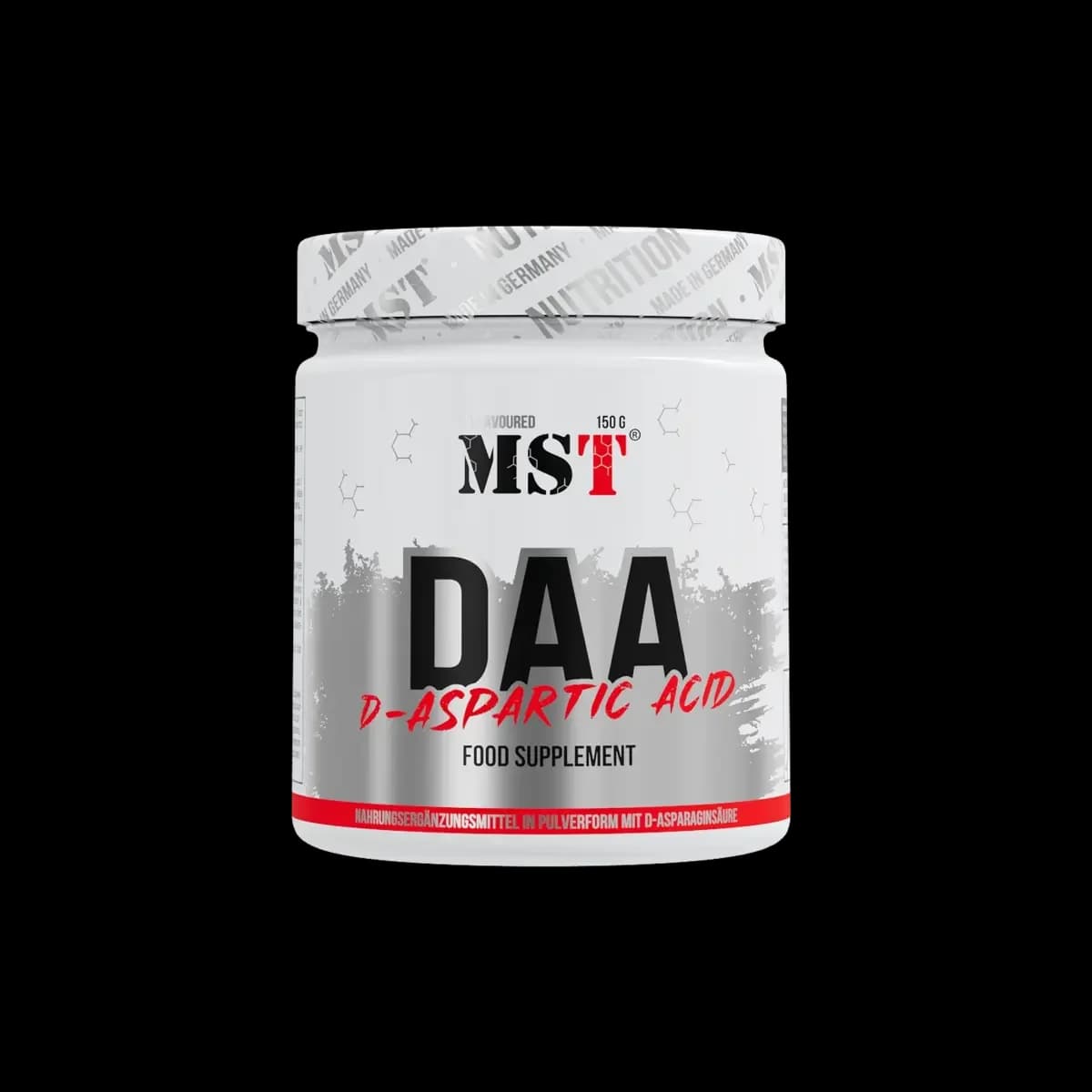 MST - DAA, D-asparaginsyra - 150 g – MST förpackning