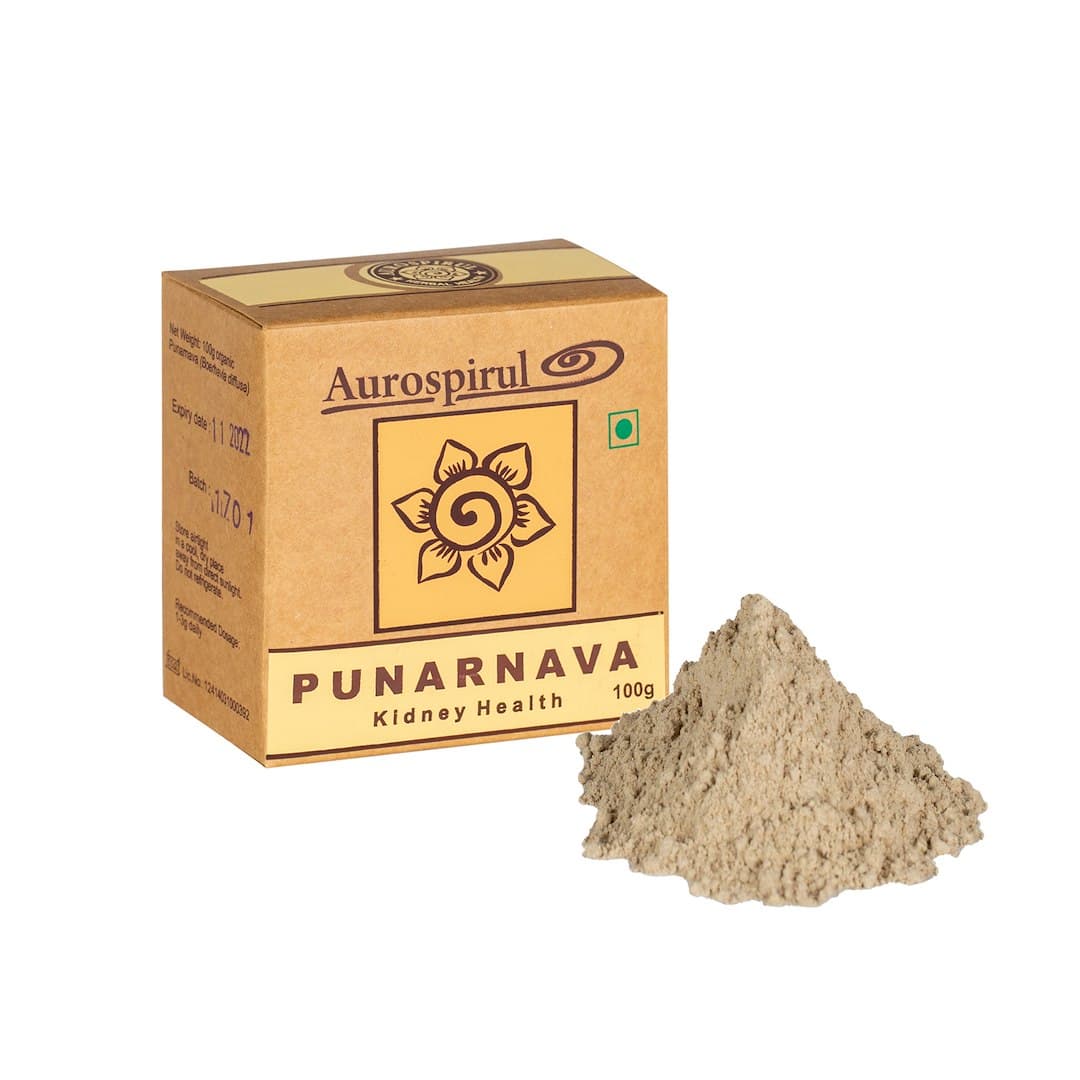 Aurospirul Punarnava Powder 100g – Ren växtkraft i pulverform