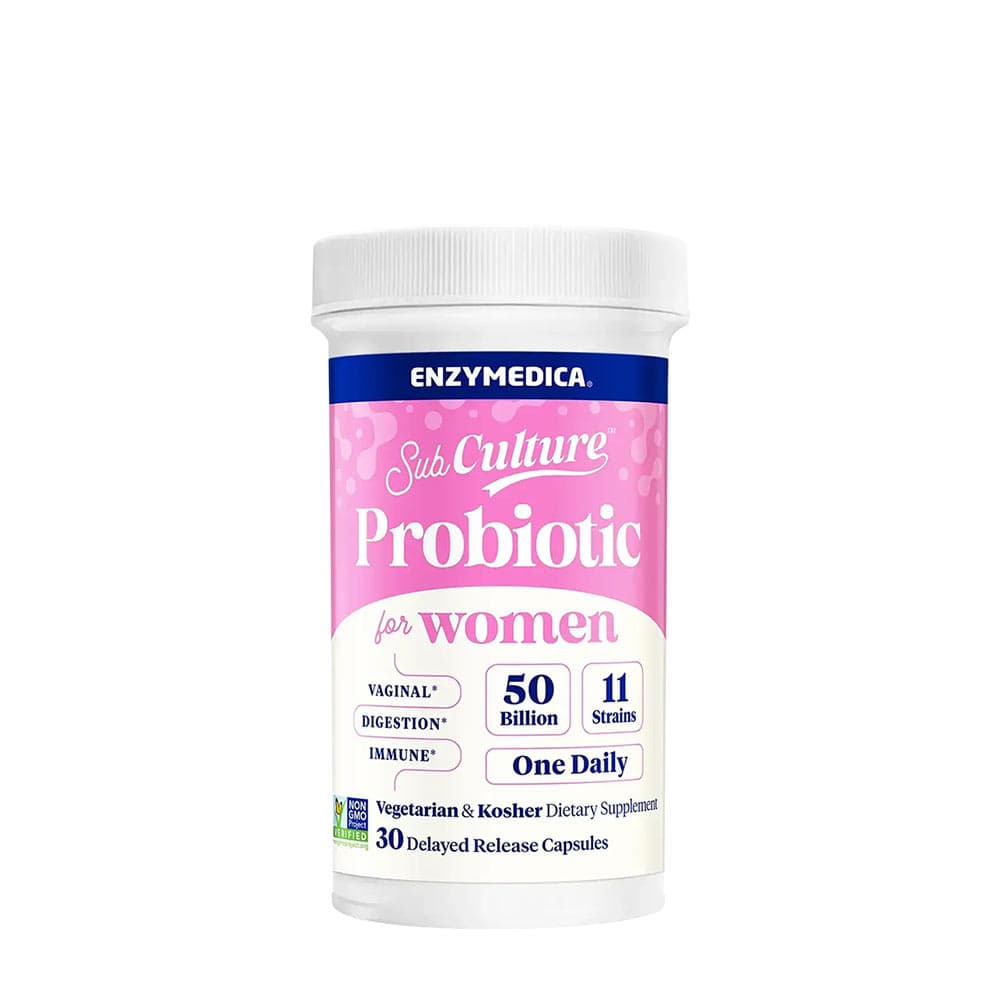 Enzymedica SubCulture™ Probiotic for Women - 30 kapslar