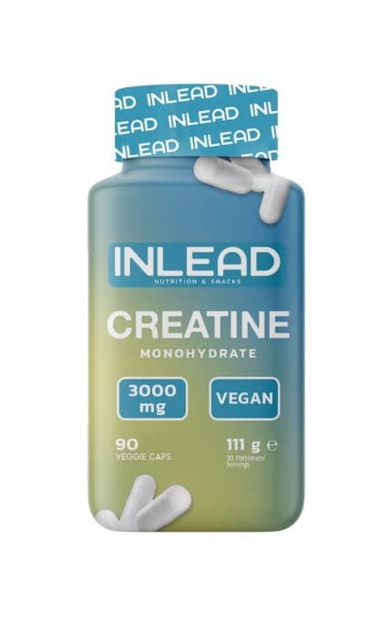 Inlead - Capsules de Créatine Monohydrate - Sans Arôme - 90 Capsules – Inlead emballage