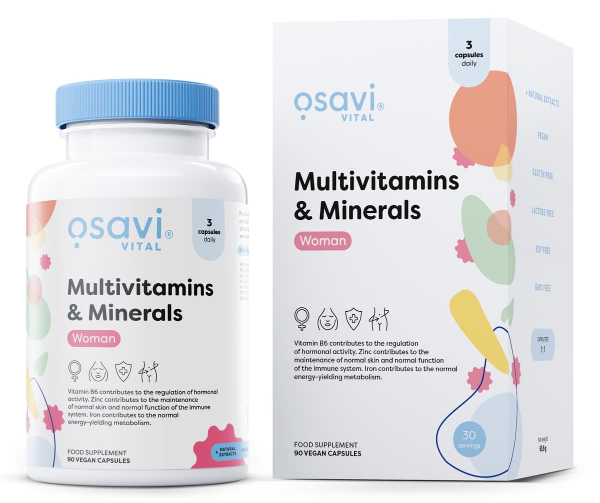Osavi - Multivitaminici & Minerali Donna – Osavi packaging