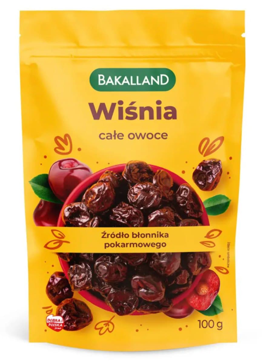 Bakalland Sappige kers 100 g – Bakalland packaging