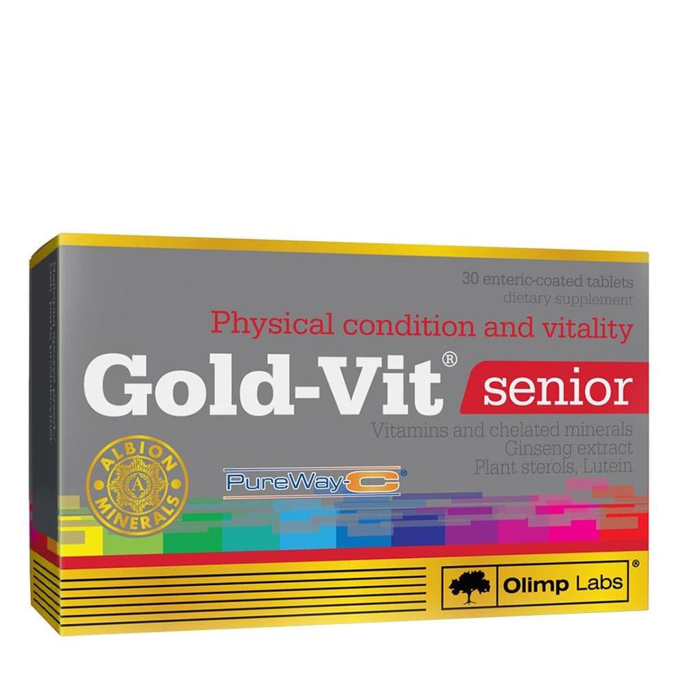Olimp Labs Gold Vitamin Senior 30 Tabletten – Olimp Labs Verpackung