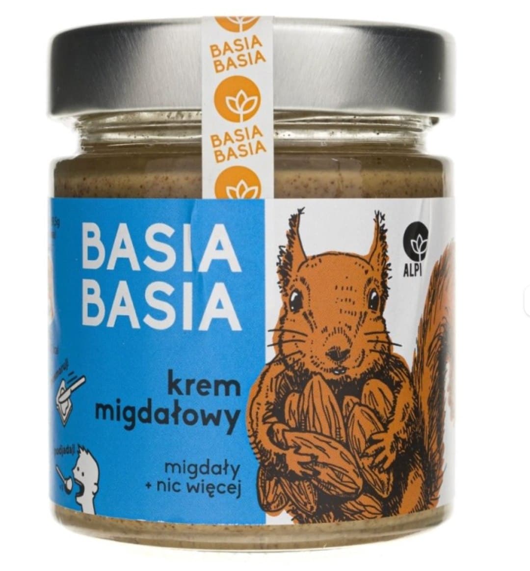 Alpi BasiaBasia Creme de Amêndoa 195 g | ALPI – ALPI packaging