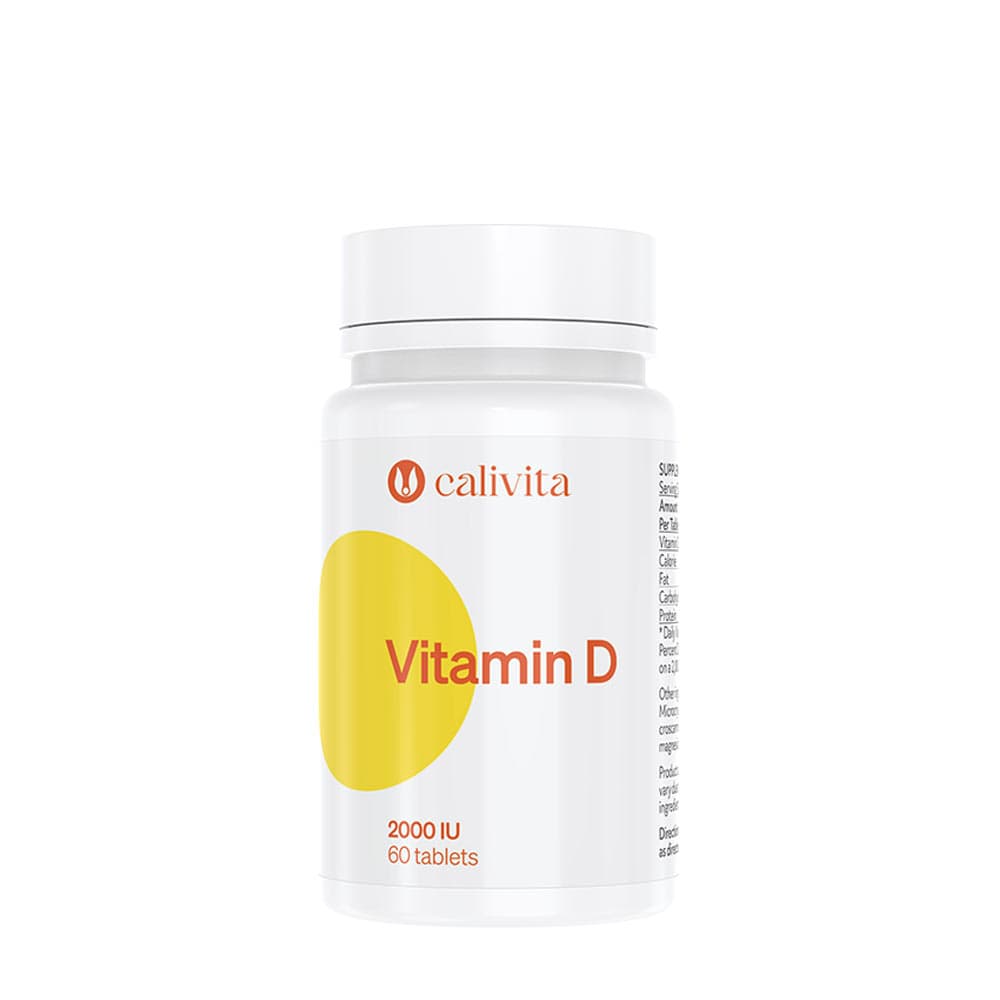 CaliVita Vitamin D - 60 comprimés – CaliVita emballage