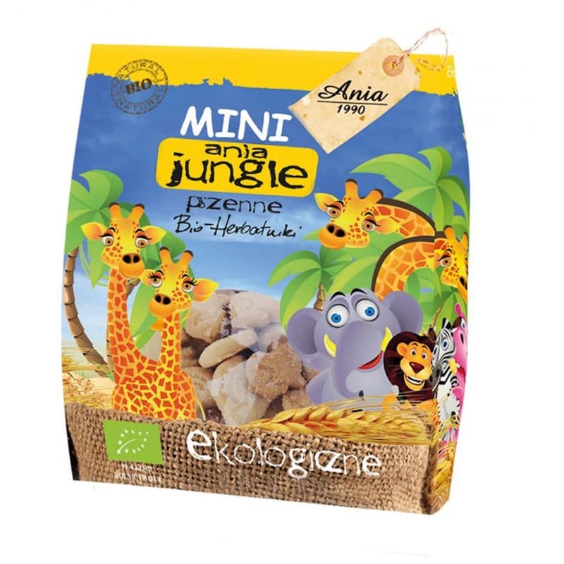 Ania - Mini Jungle Organic Cookies – Ania packaging