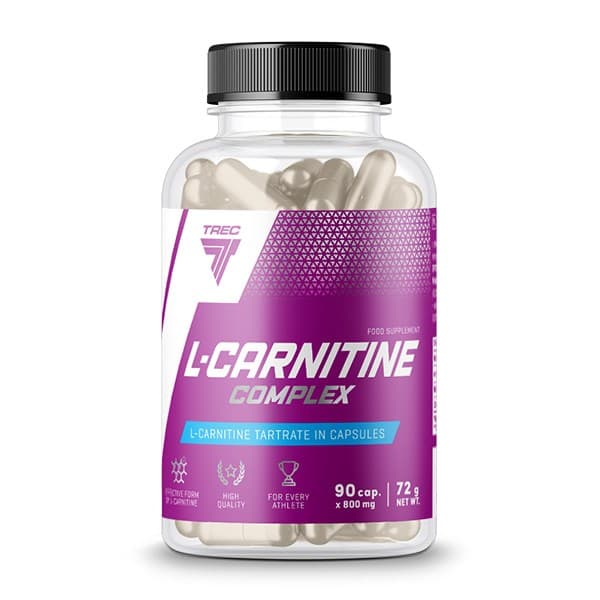 Trec Nutrition L-Carnitine Complex 1500mg – 90 vegetariska kapslar