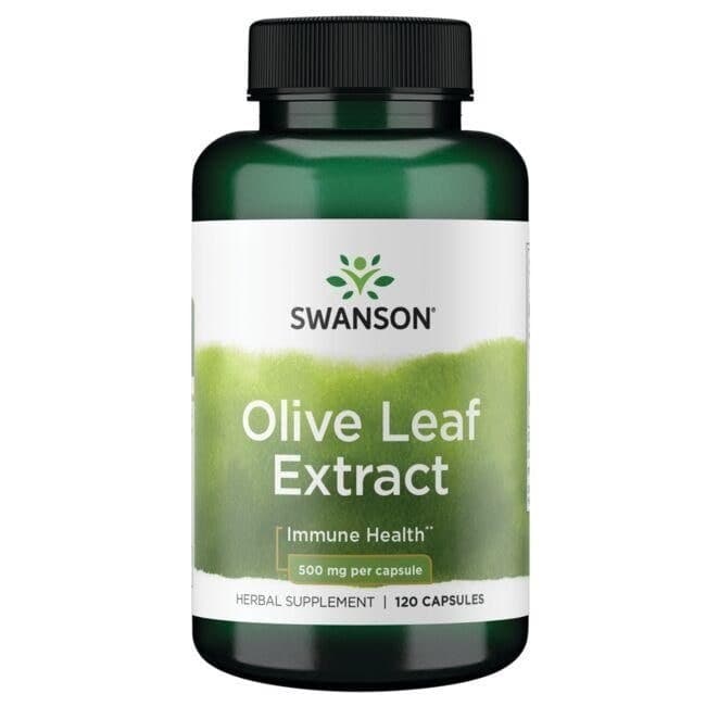 Swanson Olive Leaf Extract – Swanson packaging