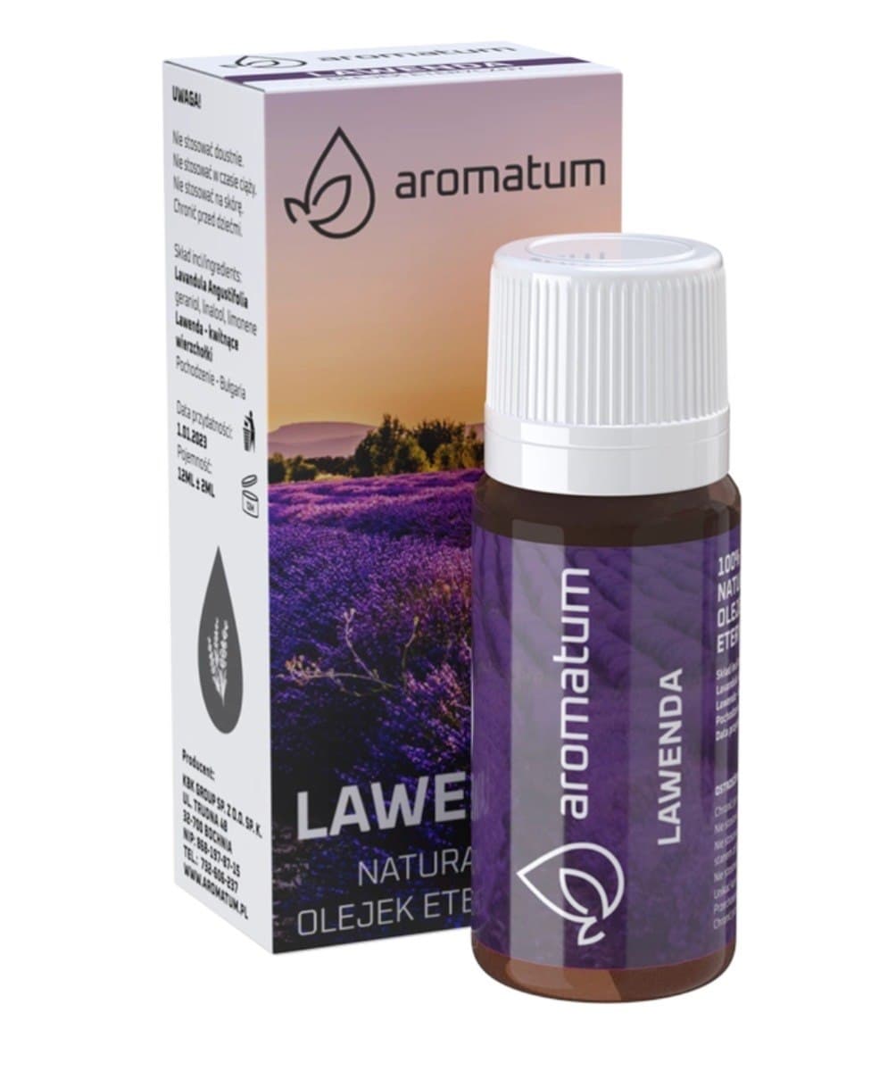 Óleo essencial natural de lavanda 12 ml | KBK GROUP