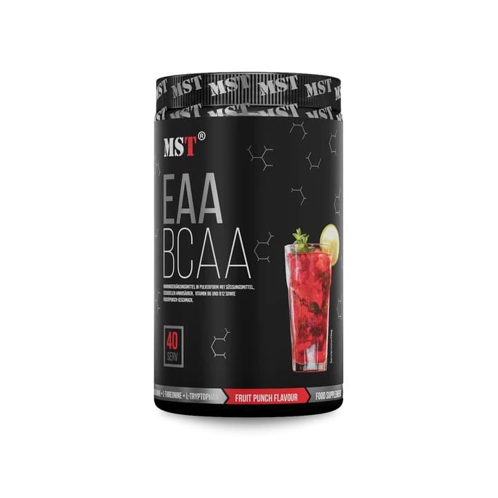 MST - EAA och BCAA - Fruktbål, 520 g – MST förpackning