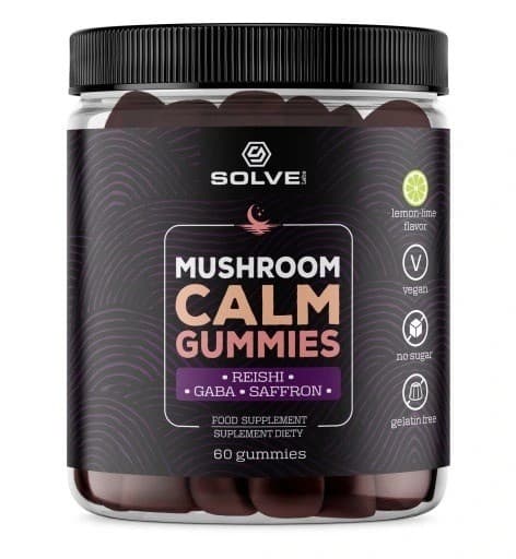 SolveLabs Mushroom Calm Gummies 60szt