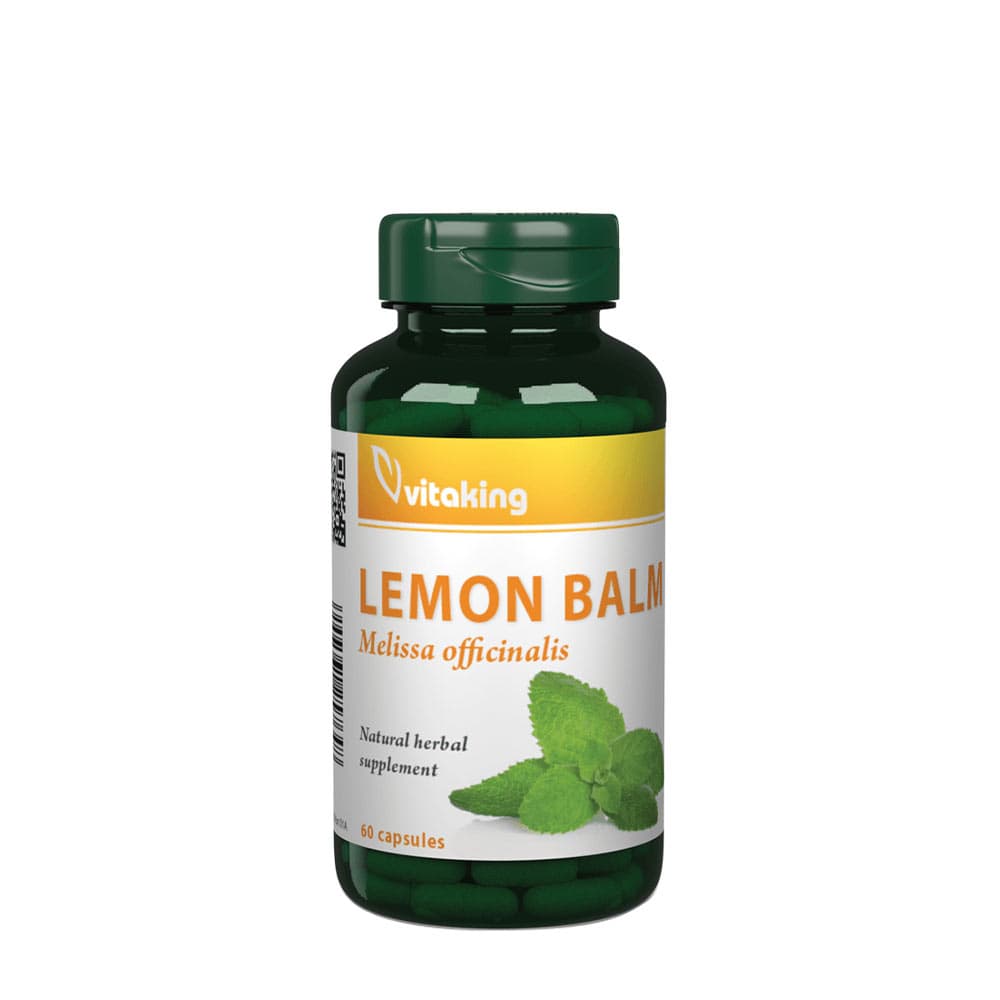 Vitaking - Lemon Balm - 60 Caps – Vitaking förpackning