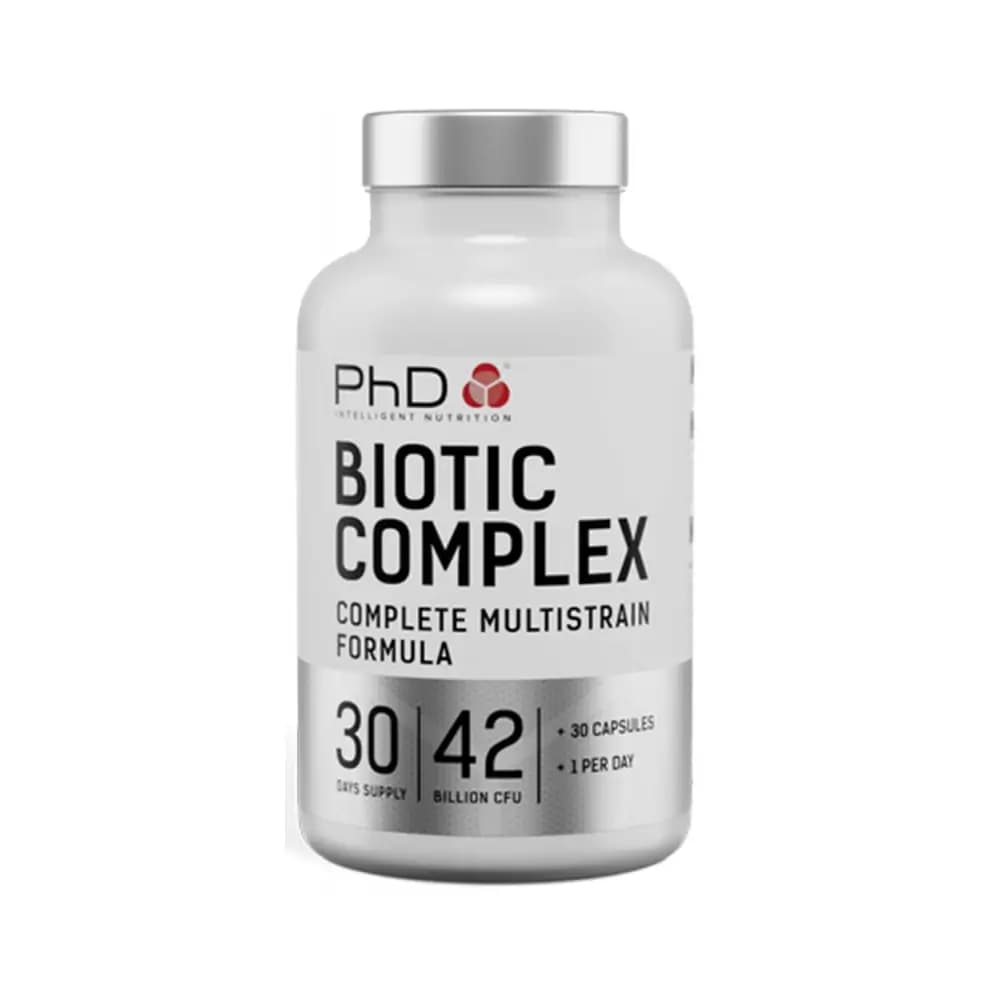 PhD Biotic Complex 43 miliardy CFU - 30 kapsułek – PhD opakowanie