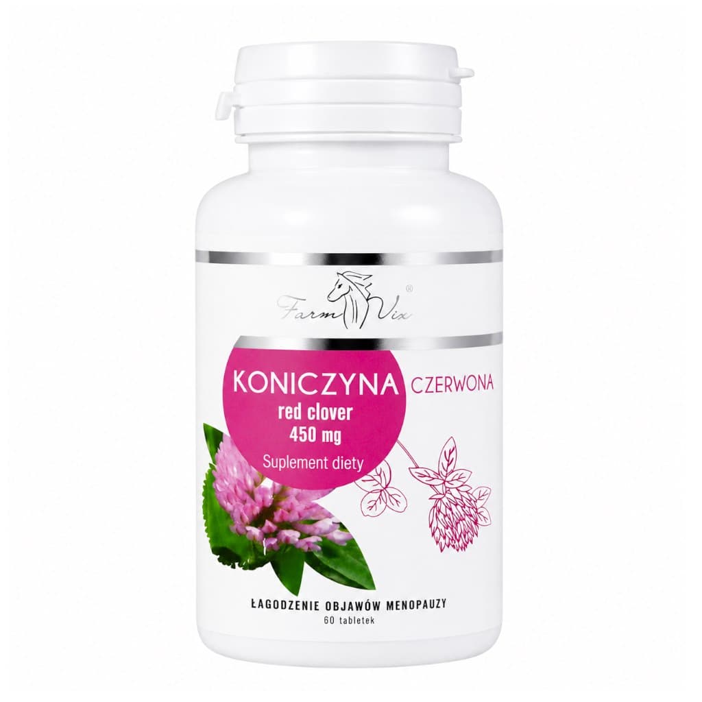 Farm Vix - Red Clover - 60 tabletek – Farm Vix opakowanie