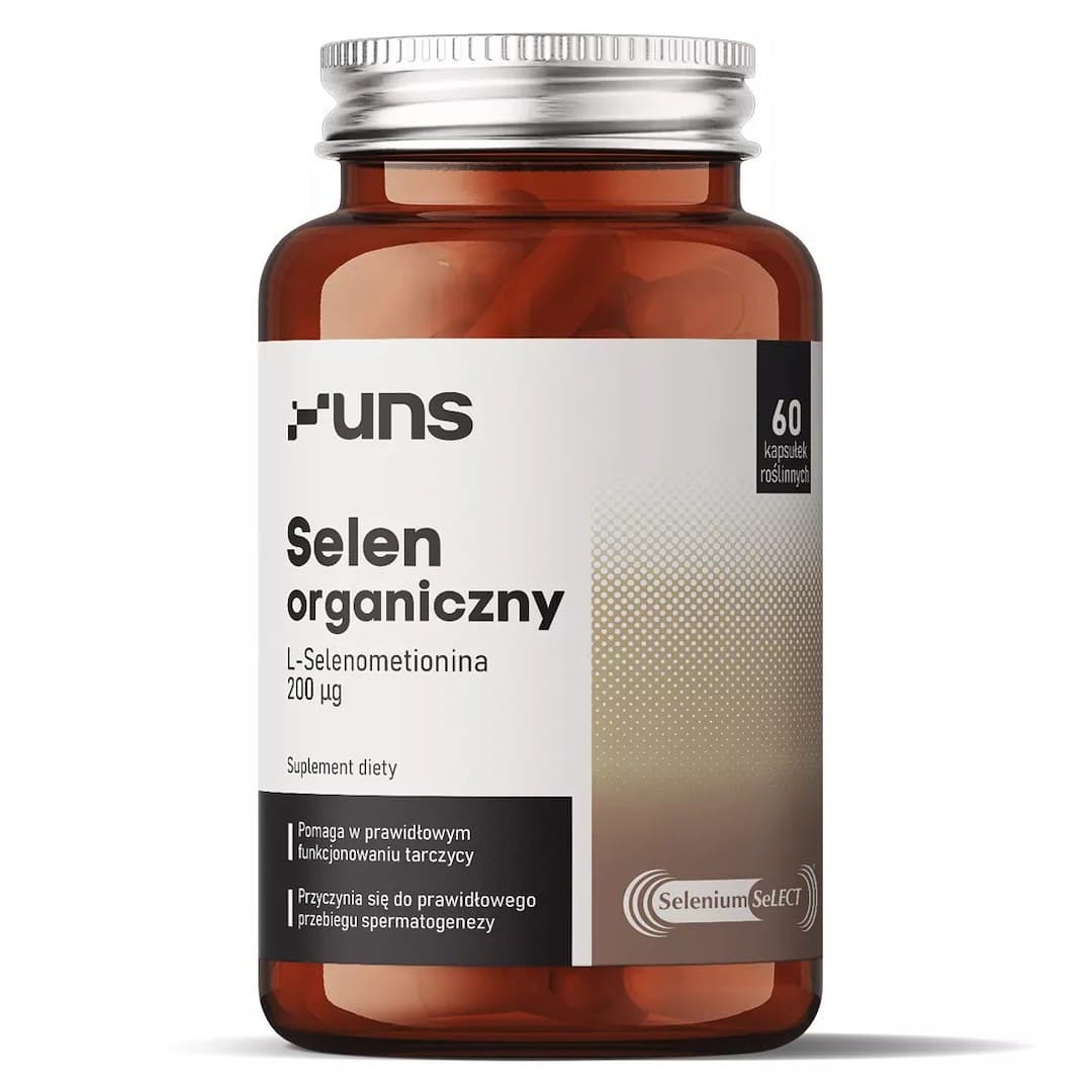 UNS Selen Organiczny 60 vegacapsules – FUNS packaging