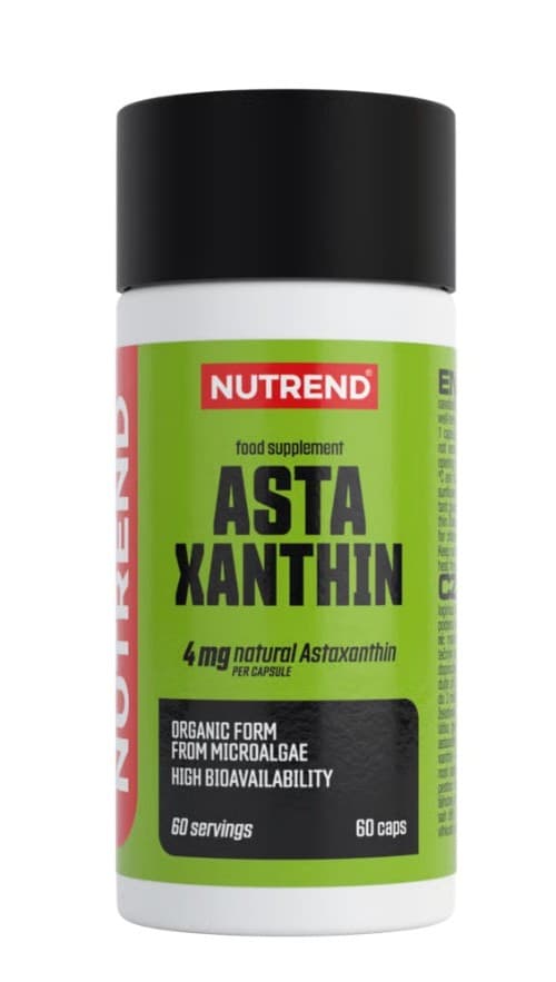 Nutrend Astaxanthin 60 Kapseln – Nutrend packaging