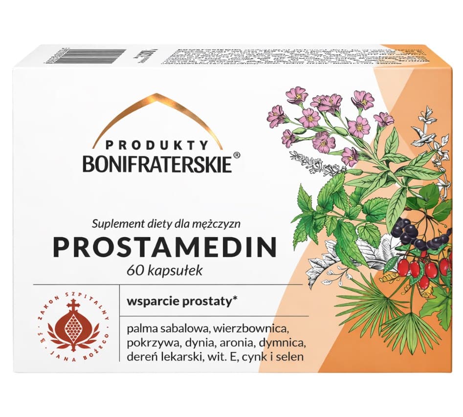 Produkty Bonifraterskie - Prostamedin - 60 Kapseln – Produkty Bonifraterskie Verpackung