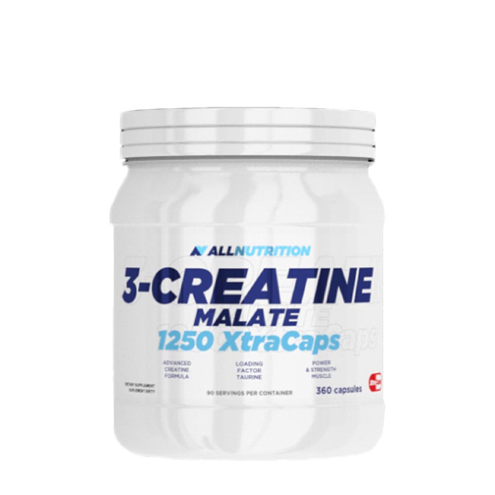 Allnutrition 360 Caps - Kreatin Malat 500 mg kapslar – Allnutrition förpackning