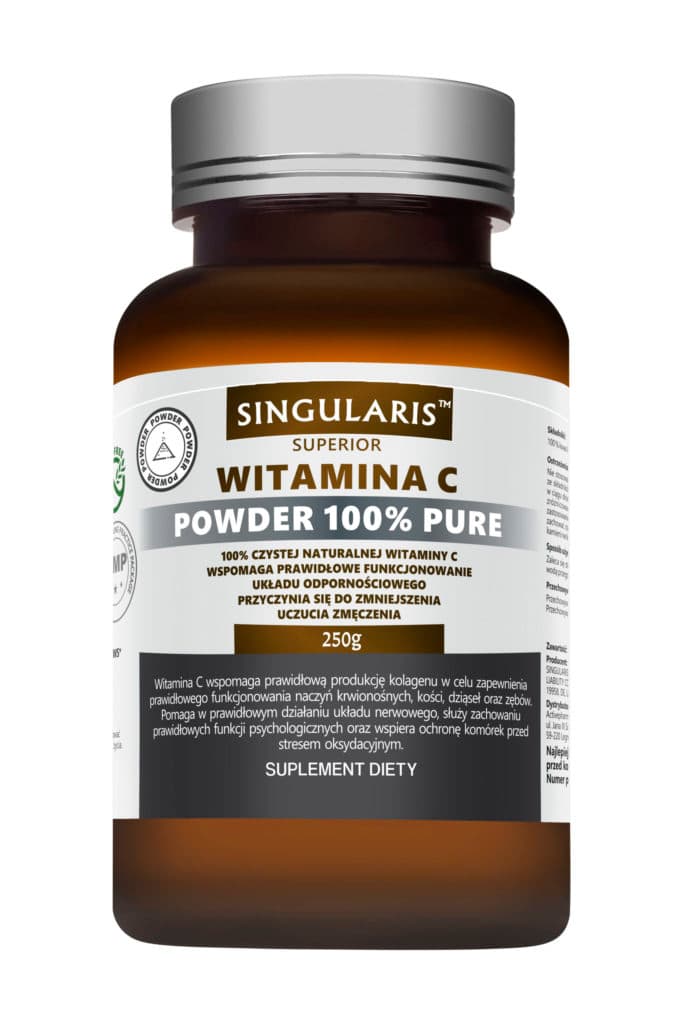 Singularis - Vitamin C Powder 100% Pure – Singularis förpackning