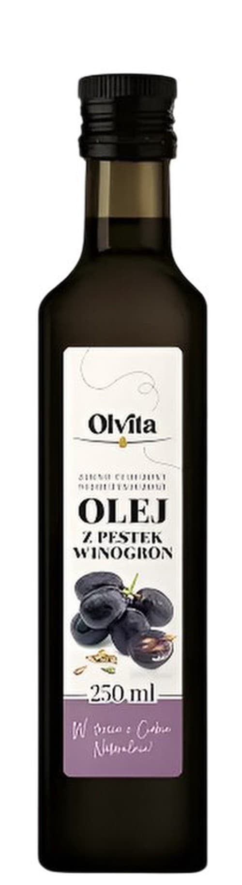 Olvita - Grape Seed Oil Kallpressad Oren 250ml