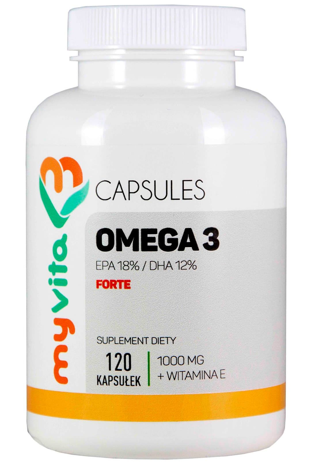 MyVita - Omega-3 Forte 1000mg – MyVita emballage
